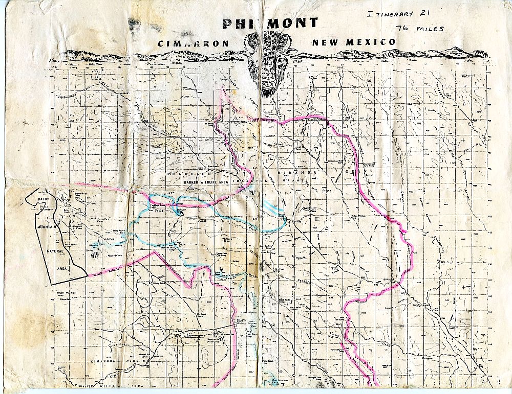 Philmont Map North