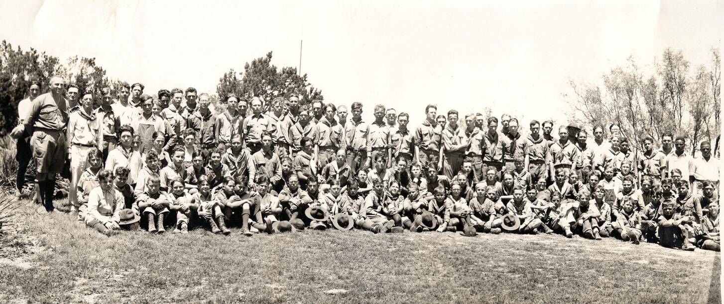 Group photo - Camp Post 1927