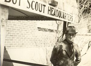 First Scout Office
                  in Basement of County Courthouse