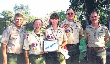 Award made at Camp Sol Mayer